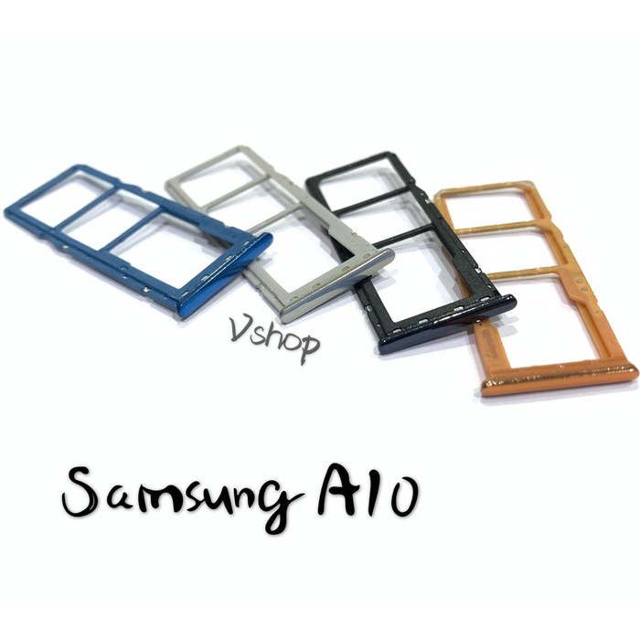 Simtray Sim Tray Tempat Dudukan Slot Sim Card Simcard Samsung A10 - A105