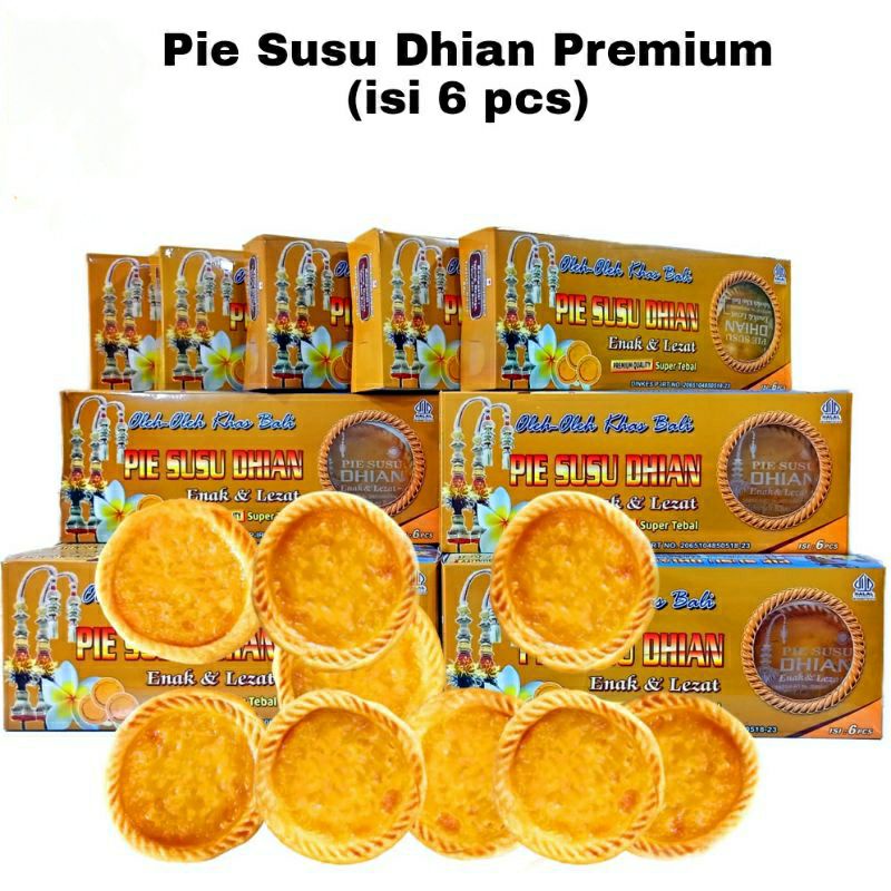 

Pie Susu Dhian Premium Super Tebal - 6pcs