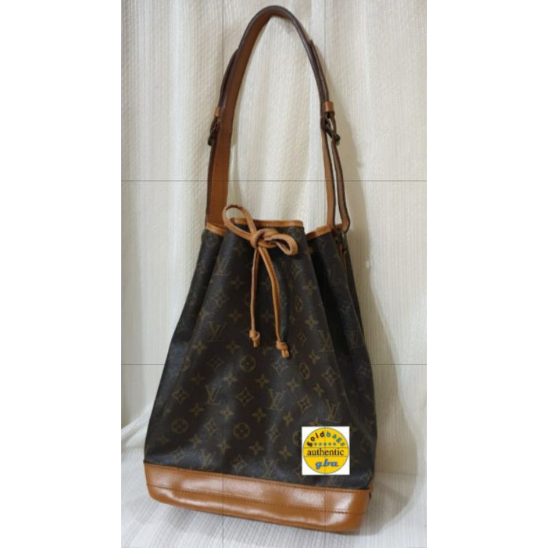 Prelove LV Noe Vintage Monogram Canvas Leather Original Asli