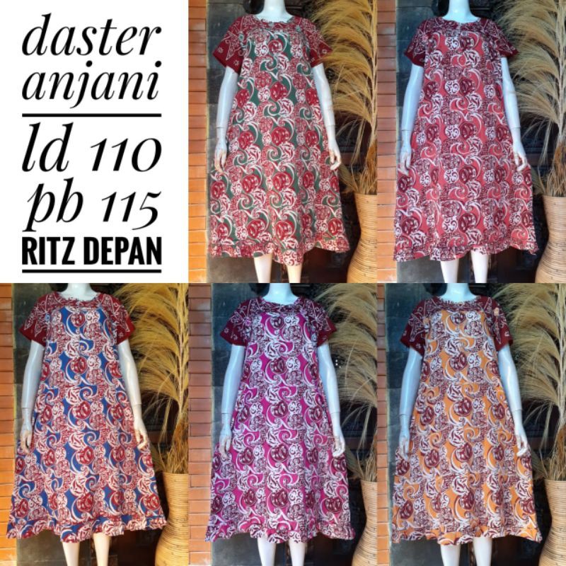 daster batik rayon anjani pekalongan