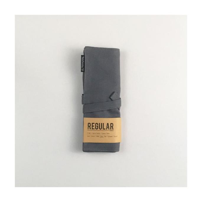 

HELLO SUNDAY Regular Series Roll Pencil Case - Grey