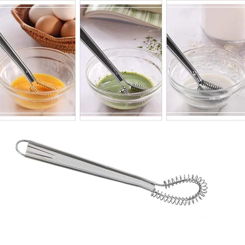 [ 20.5cm Stainless Steel Kitchen Manual Egg Whisk] [Multifunctional Kitchen Tools] [Kitchen Useful Utensils &amp; Gadgets]