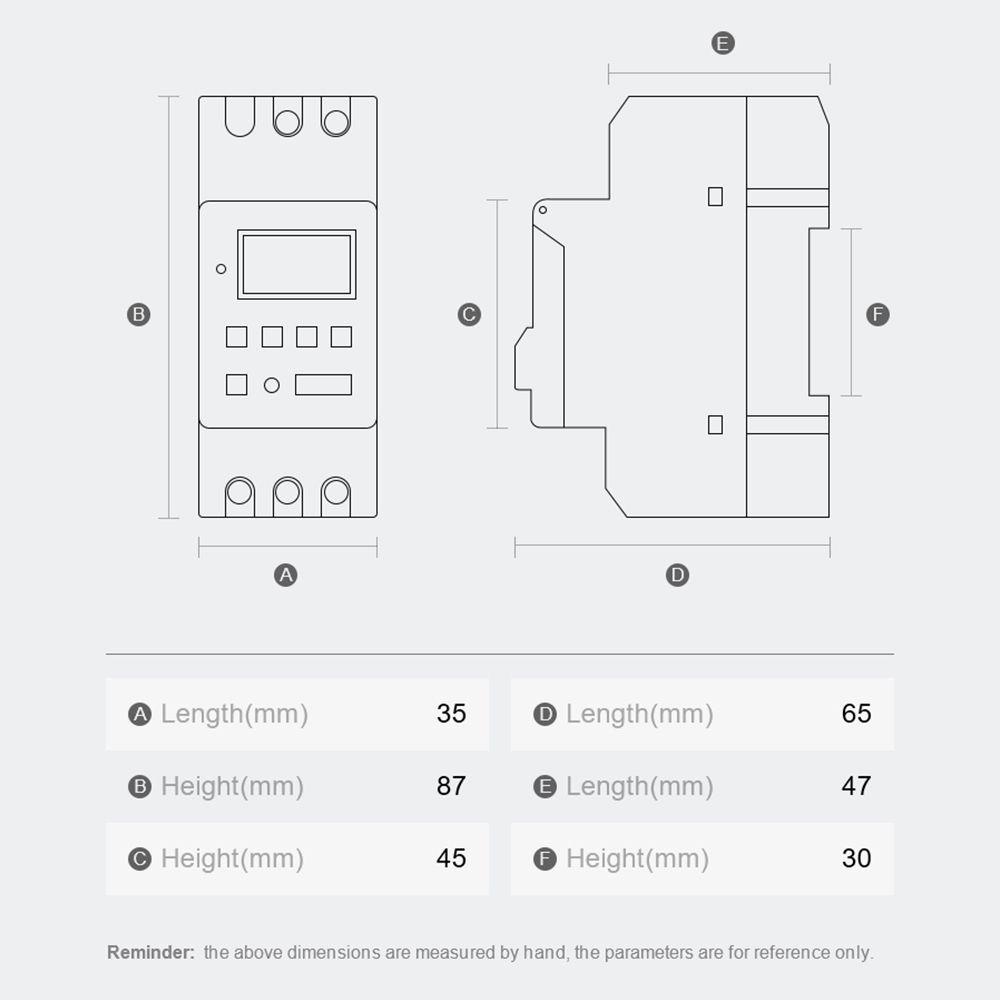 Solighter timer switch Profesional Mingguan 7hari Programmable Digital Smart switch timer