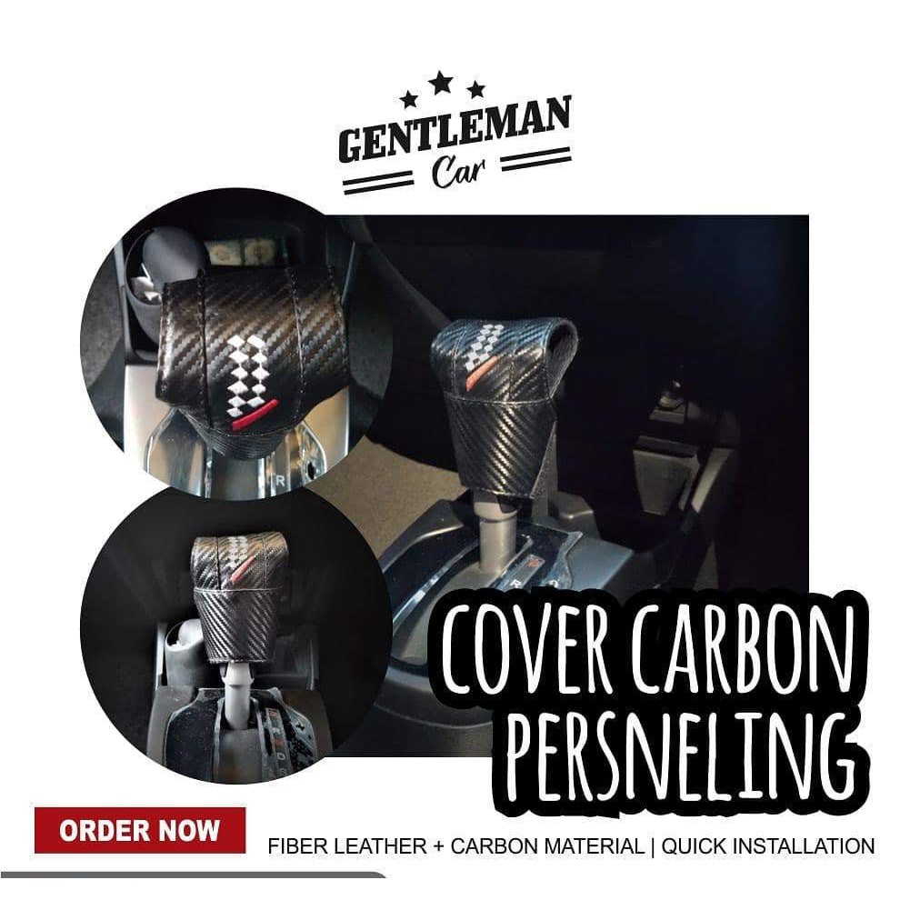 Cover Carbon Persneling / Cover Karbon Tuas Gigi Gentleman Design &amp; Premium Quality