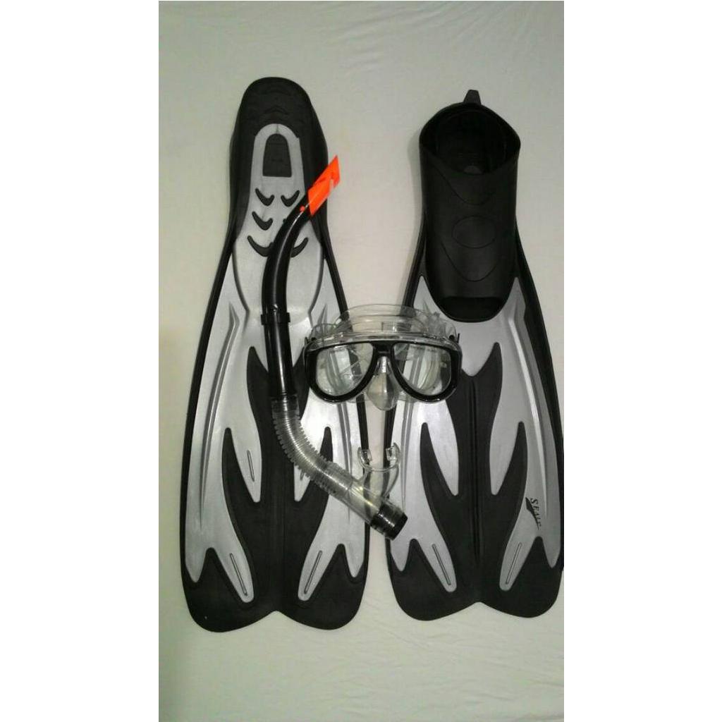 PAKET SNORKEL + FIN KAKI KATAK - MERK SEAL