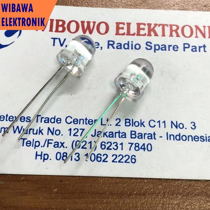 LED 8mm putih super bright white wbwele88 Segera Dapatkan