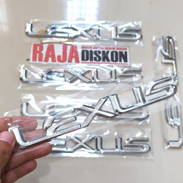 Emblem LEXUS Logo Tulisan Mobil