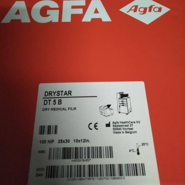 Film xray agfa dt5b 10x12