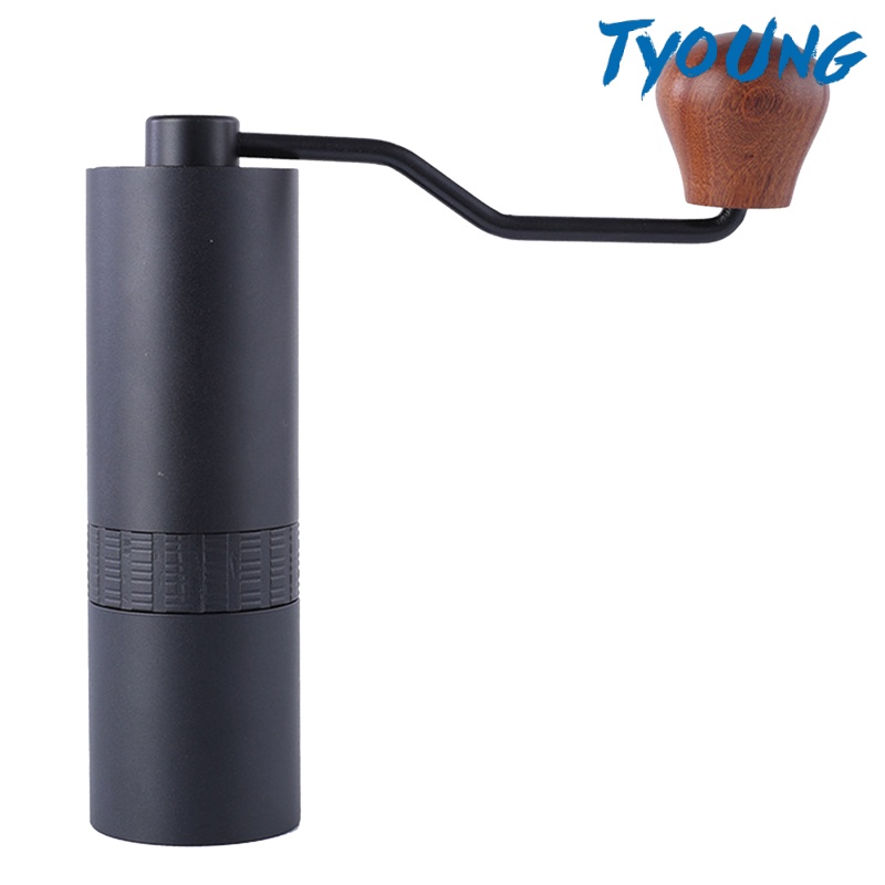 [TYOUNG] Manual Coffee Grinder Mini Conical Burr Compact Home Office Kitchen Tool