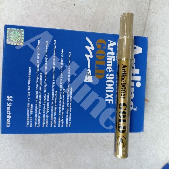 

Nikmati Sepidol Artline Permanen Warna Gold Terbatas