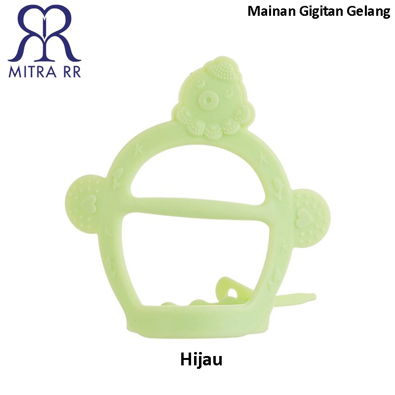 Baby Teether Bracelet - Gigitan Bayi Bentuk Gelang Silikon Food Grade SNI