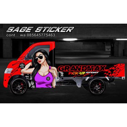 DECAL MOBIL GRANDMAX