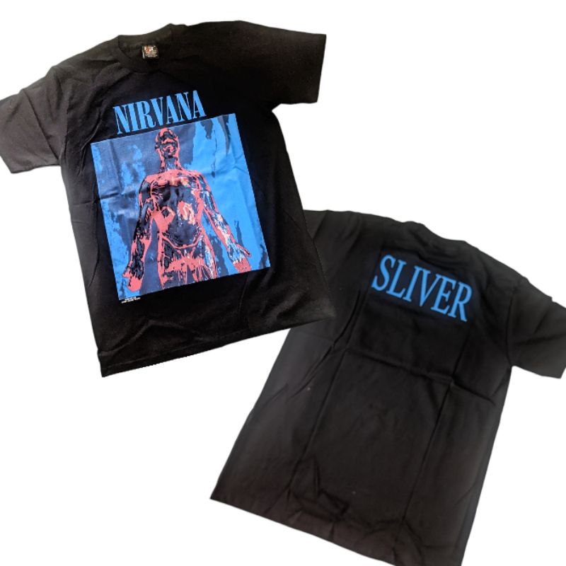 tshirt nirvana sliver