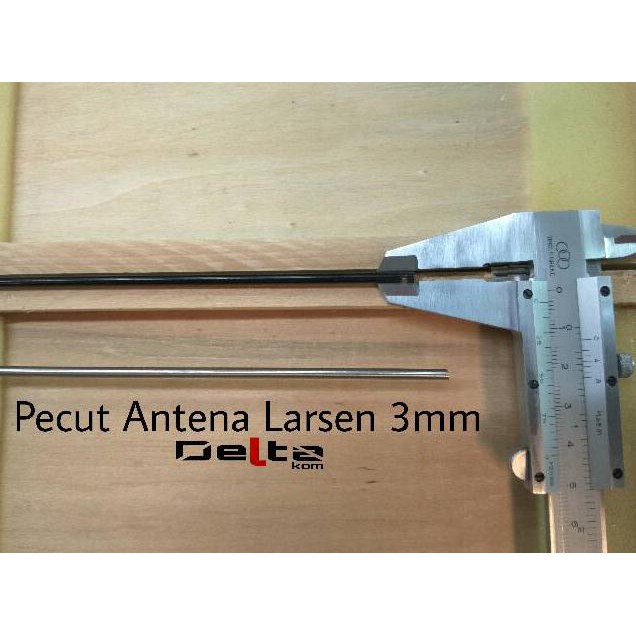 Ready&Siapkirim Pecut Antena Larsen 3Mm - Hitam