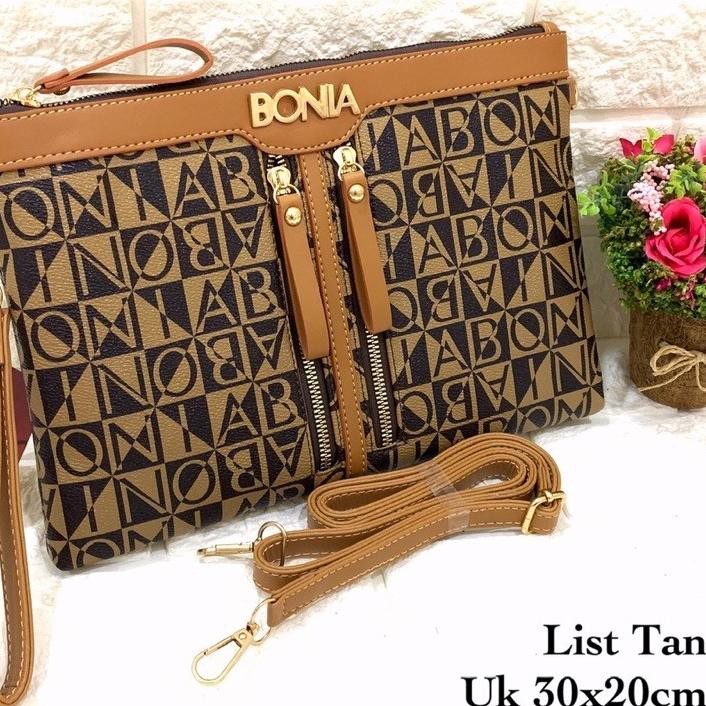 【 Kirim Langsung 】 HEIKO - (PROMO SALE) BEST SELLER TAS WANITA HANDBAG CLUTCH BONIA MARVEL DOUBLE RE