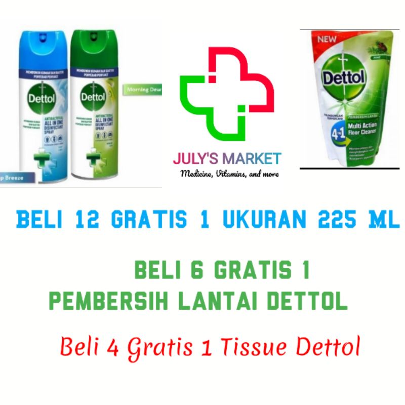 Dettol disinfektan spray