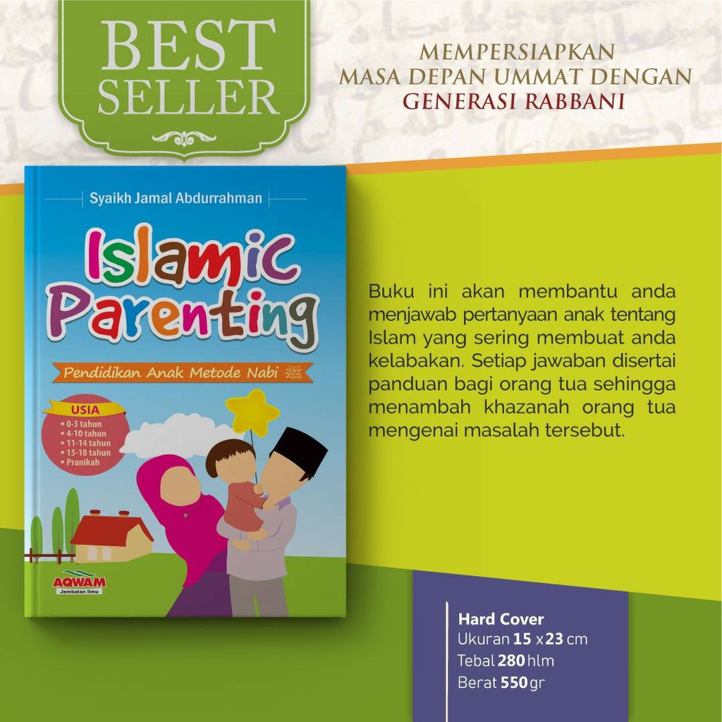Buku Islamic Parenting ORIGINAL - Penerbit Aqwam