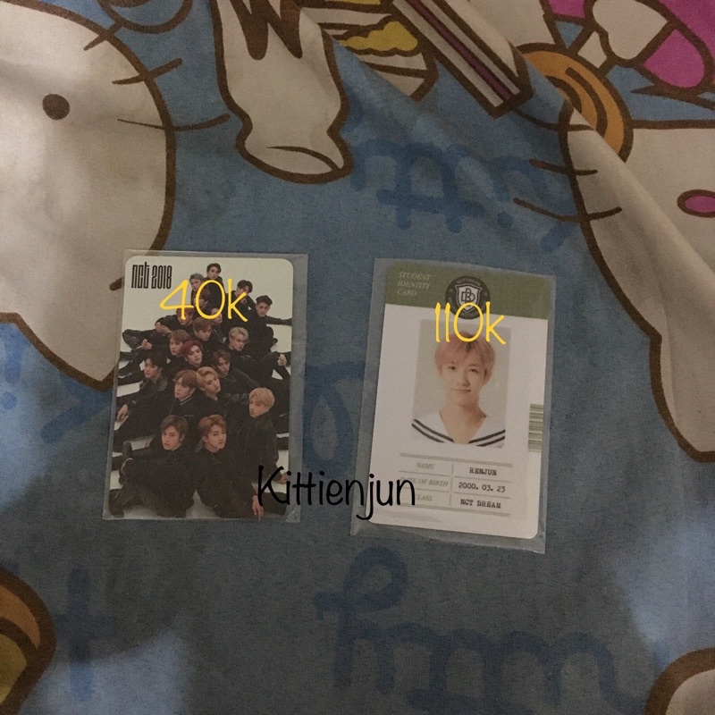 id card b2s (back to school) 2021 renjun