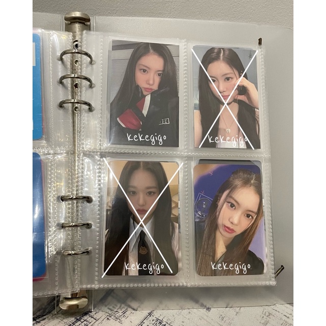 photocard kim garam lesserafim broadcast music bank mubank lefim pc bc