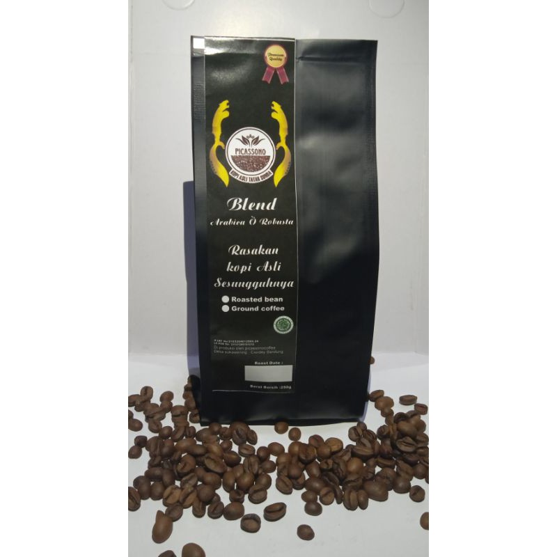 

kopi picassono House blend espresso based 250gram