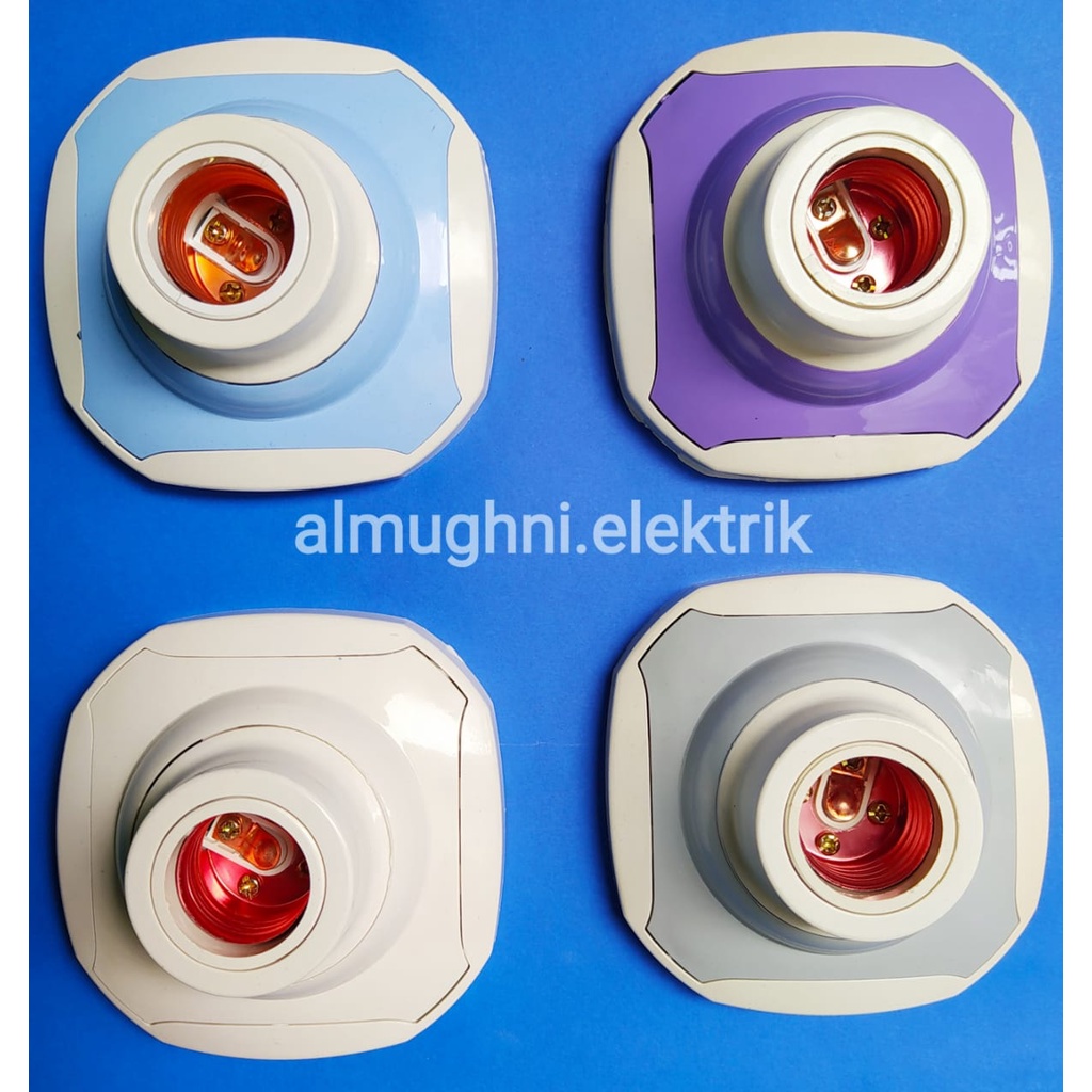 fiting fitting lampu plafon VISICOM VS-604 /fiting plafon VISICOM WARNA VS-604