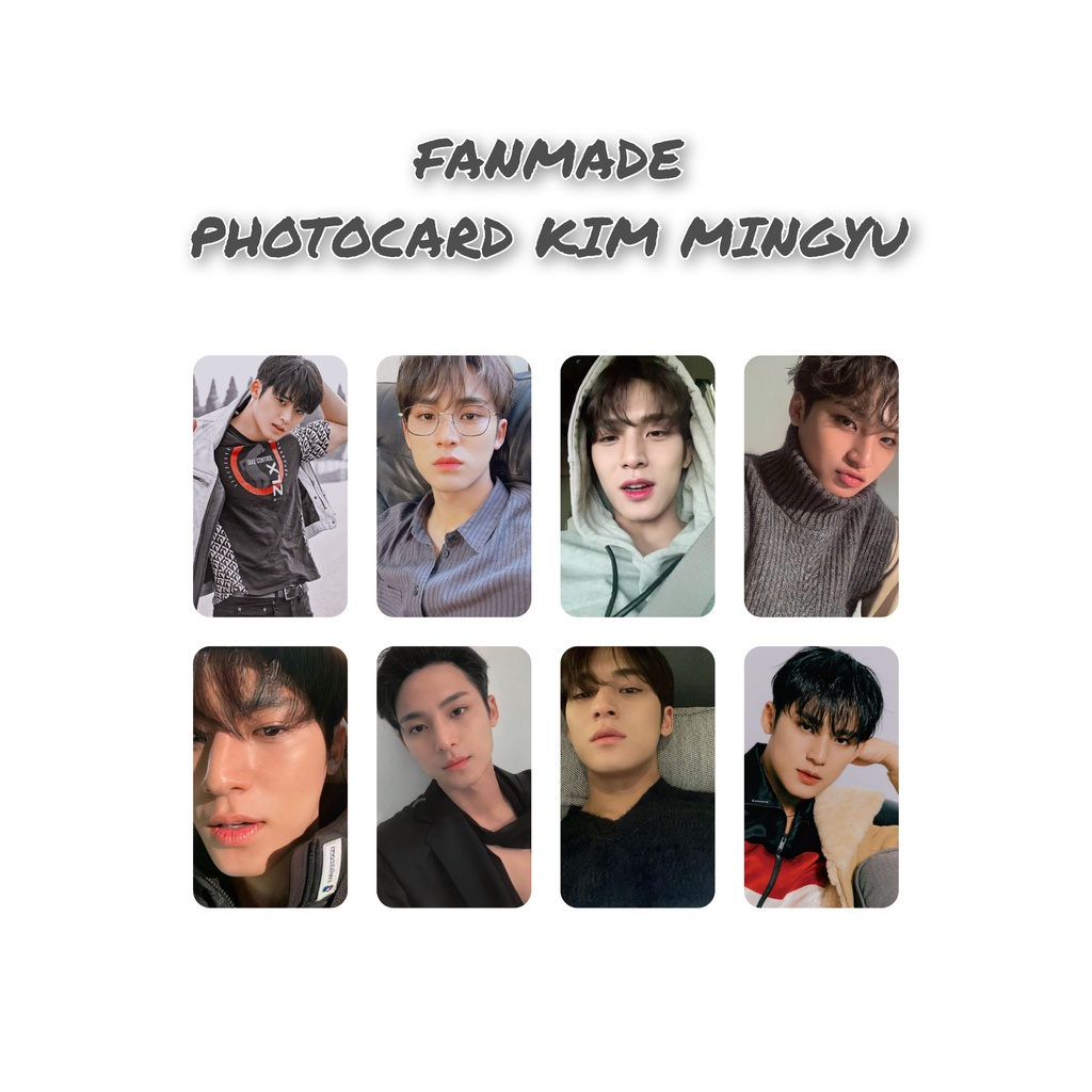 PHOTOCARD SEVENTEEN MINGYU UNOFFICIAL