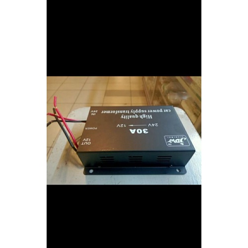 Step down 30A merek JDW input dc 24V output dc 12V