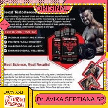 100% ASLI Ampuh PRIME-LABS PEMBESAR-PANJANG KLAMIN PRIA PERMANEN HERBAL