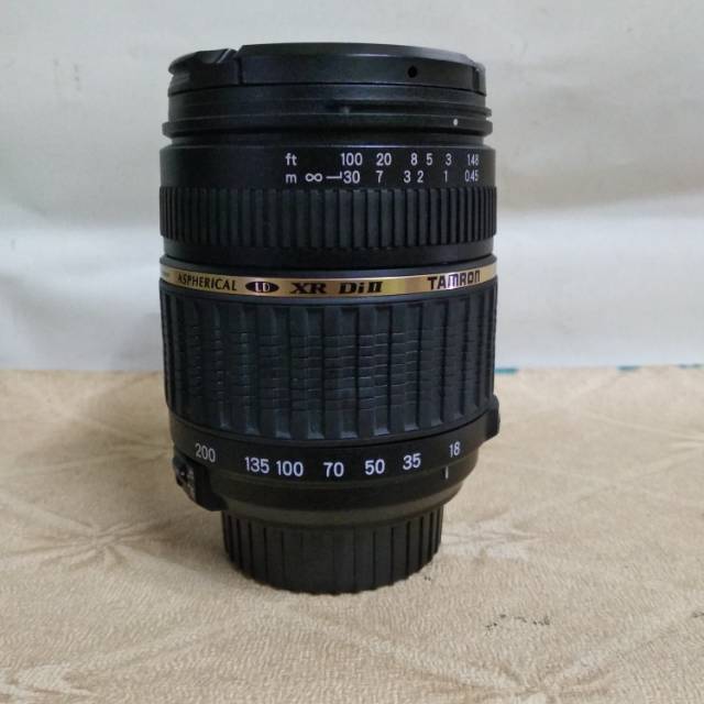 Lensa tamron 18-200mm for nikon