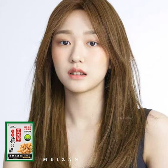 MEIZAN - CHESTNUT pewarna cat rambut shampo cokelat hair color cream