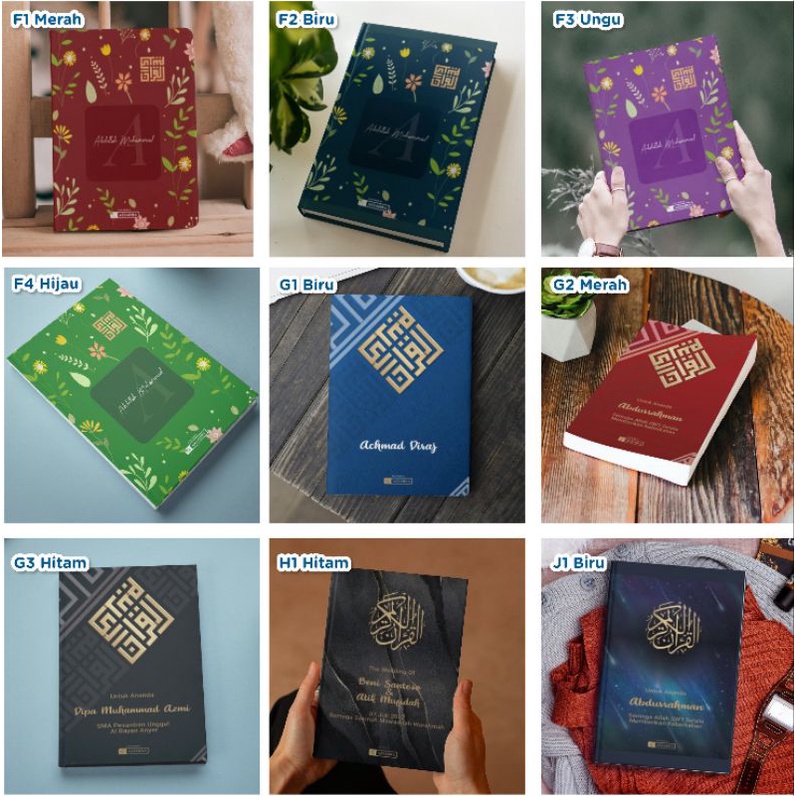 Quran Custom Hadiah Spesial Haji A6 Kecil