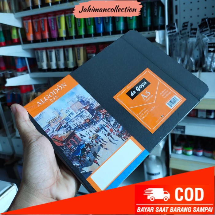 

✨ BISA COD ✨ Kertas Lukis Cat Air - De Goya Stitch Uk. A5 (15 x 21 cm) 300 Gsm