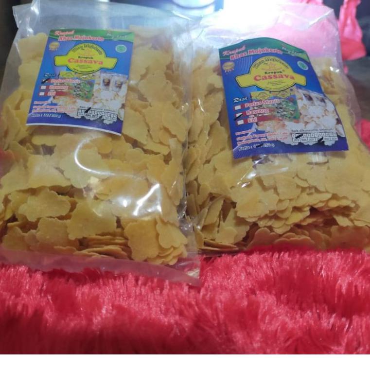 

[DISCOUNT 7JT39] Krupuk cassava khas mojokerto Ready Stok
