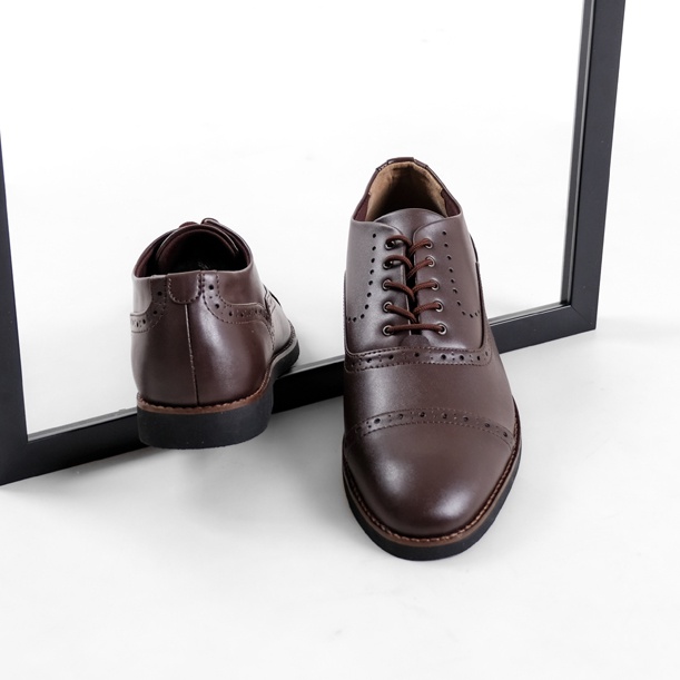 WILMER BROWN |ManNeedMe x Lvnatica| Sepatu Pantofel Pria Formal Oxford Shoes ORIGINAL