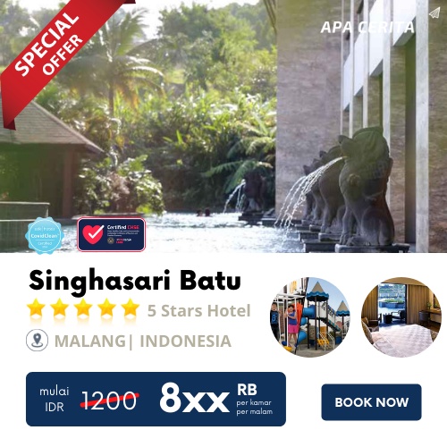 Voucher Hotel  Malang The Singhasari Resort Batu