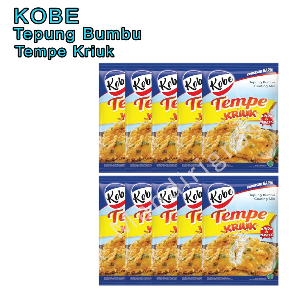 * tepung tempe kriuk * 200g * Kobe