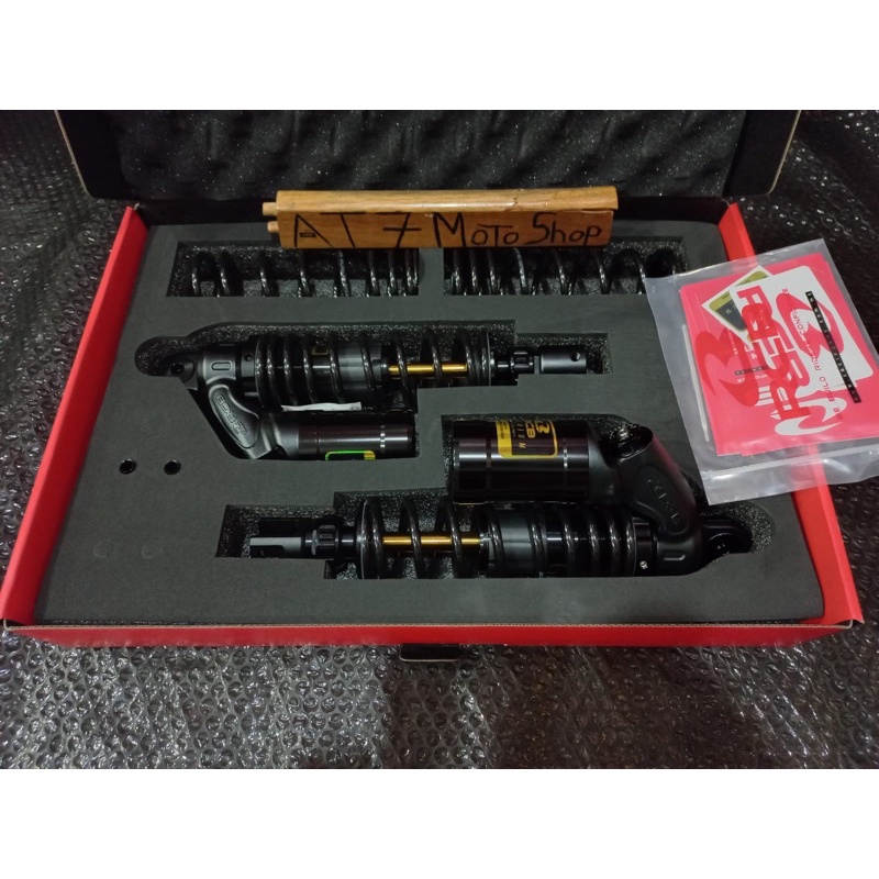 Shock rcb black series VD nmax baru aerox shock racingboy VD aerox black