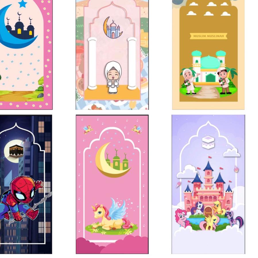 Khusus✅ SAJADAH ANAK KARAKTER / SAJADAH KARTUN #Shopeehaul