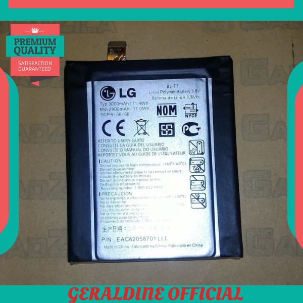 BEST SALE BATERAI LG G2 BL-T7 ORIGINAL 100% | Battery LG BLT7 BLT-7 ORI