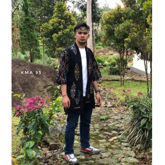 Termurah AEC Outer Kimono Asli Tenun (Unisex)