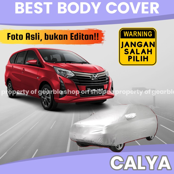 Body Cover CALYA Sarung Mobil CALYA Cover Mobil TOYOTA CALYA Penutup Outdoor Anti Air