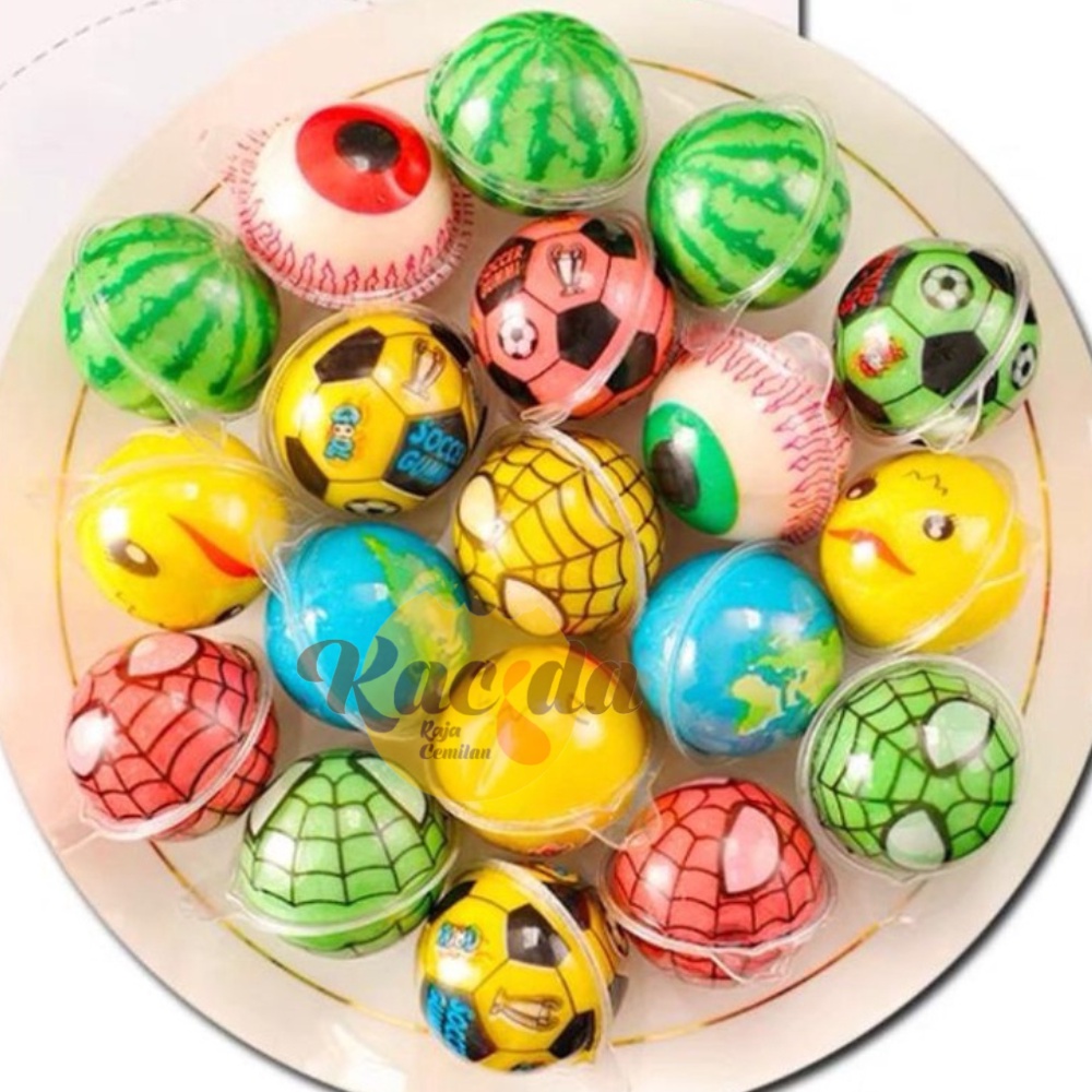 

Permen Jelly Viral isi 6pcs Jely Kenyal Isi Selai Aneka Rasa Mata Globe Bola Mixed Kualitas Premium