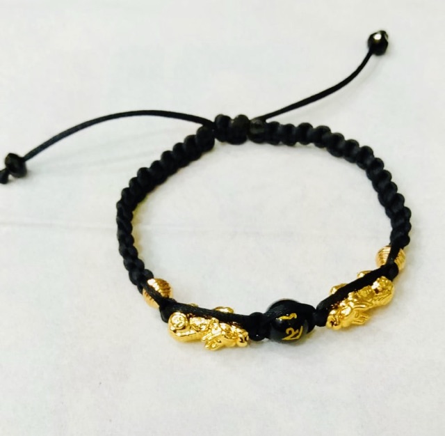 Gelang waniita / gelang pixu / gelang tali naga / lapis emas