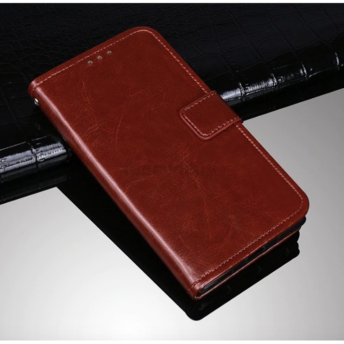 Casing Redmi Note 10 pro Flip Cover Wallet Leather Case