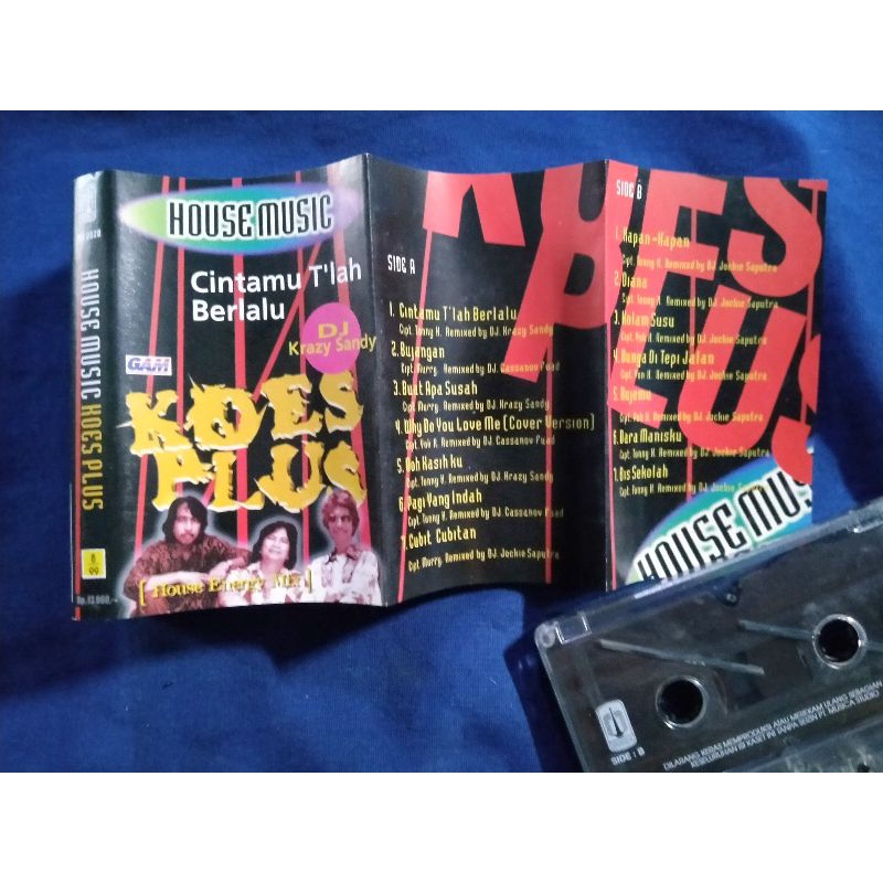kaset pita koes plus house music