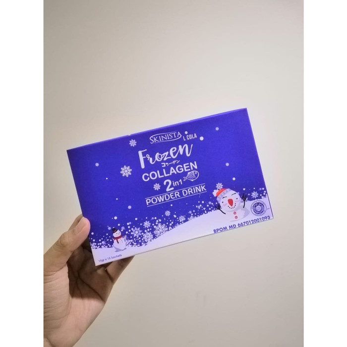

Lainnya-Minuman-Bubuk- Frozen Collagen 2In1 Powder Drink By Skinista / Frozen Collagen Drink -Bubuk-
