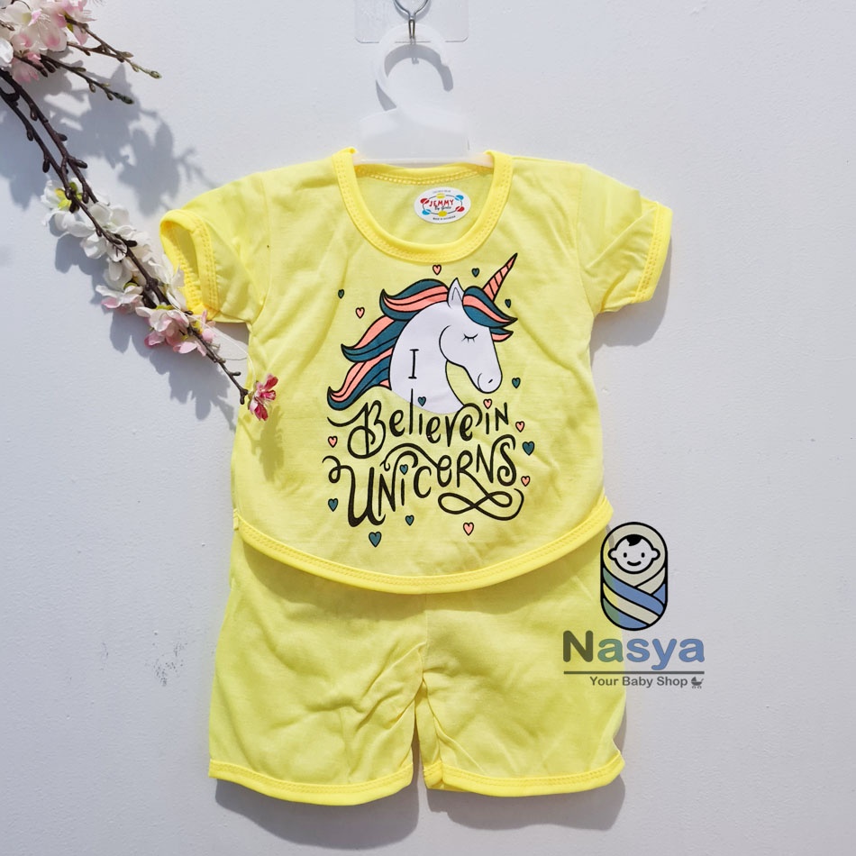 [N-101] Baju Bayi New Born Kombinasi / Setelan sehari-hari anak perempuan (0-6 bulan)