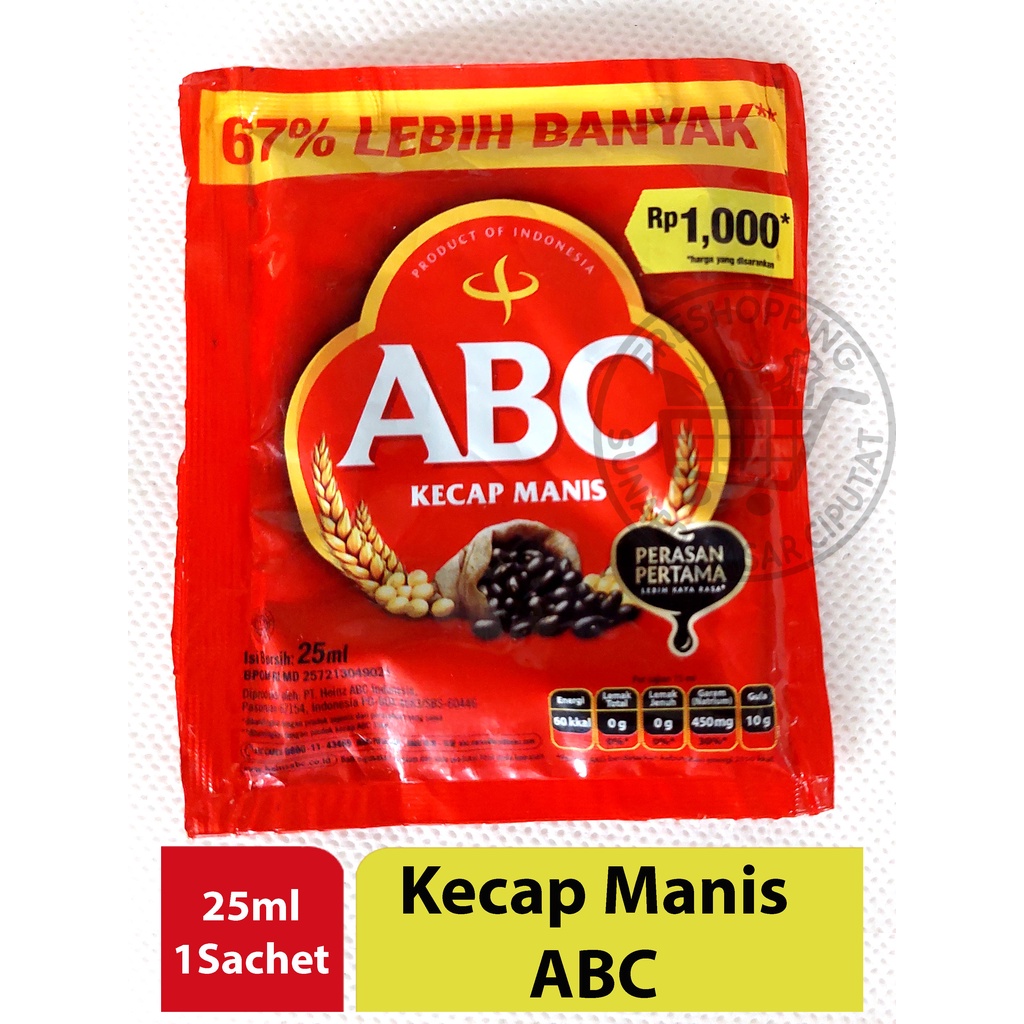 KECAP MANIS ABC sachet 25ml