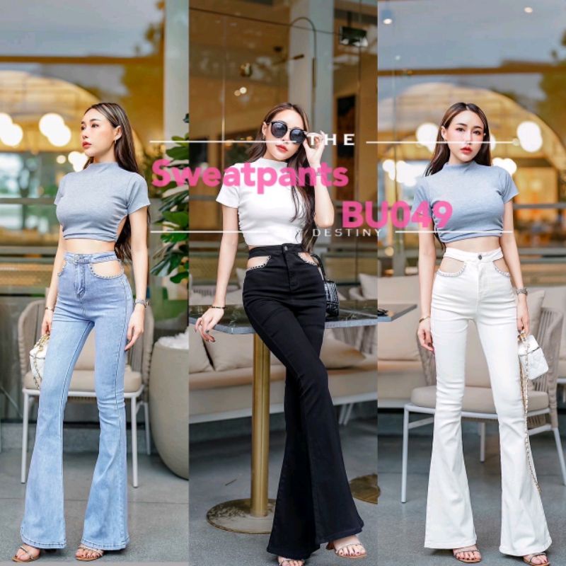 jeans brand backup jaeans s m l xl 3warna hitam dan abu kebiru biruan