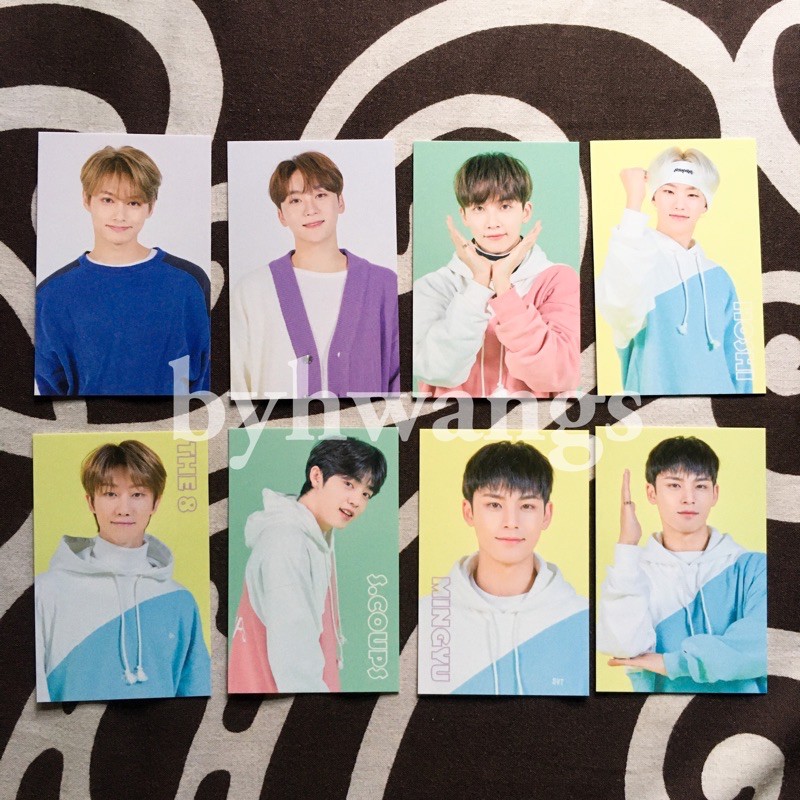 CARATLAND 2020 TRADING CARD SEVENTEEN JUN SEUNGKWAN JEONGHAN HOSHI THE8 SCOUPS MINGYU PHOTOCARD PC